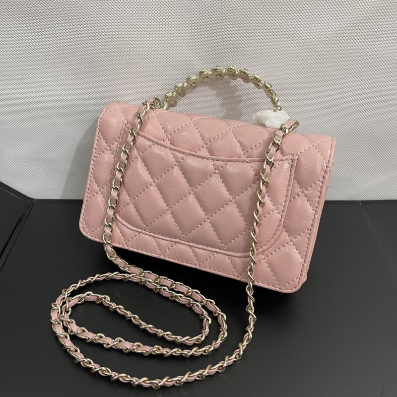 Ch**el top handle bags